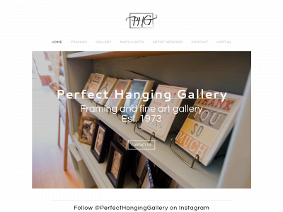 www.perfecthanginggallery.com snapshot