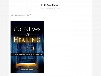 faithpractitioners.com snapshot