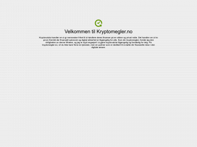 kryptomegler.no snapshot