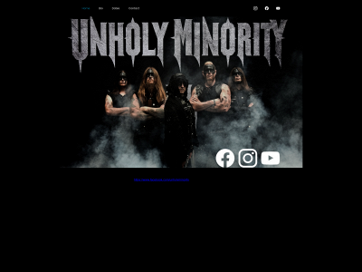 unholyminority.com snapshot