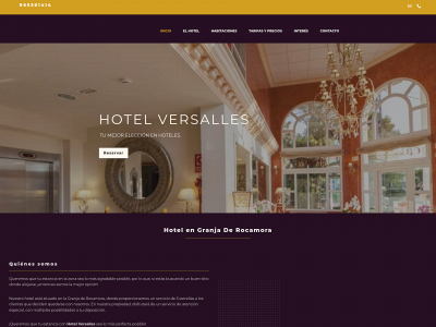 versalleshotel.com snapshot