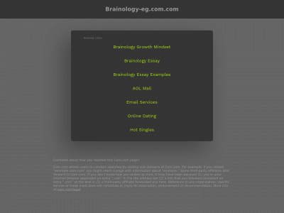 brainology-eg.com.com snapshot