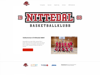 nittedal-basketball.no snapshot