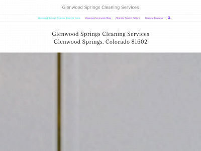 glenwoodspringscleaningservices.com snapshot