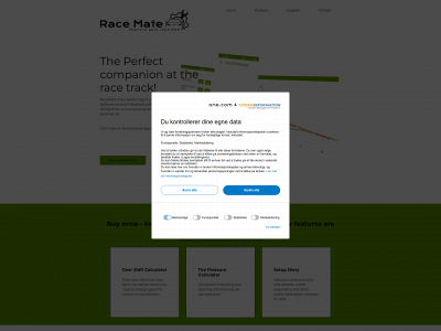 racemate-app.com snapshot