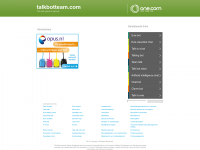 talkbotteam.com snapshot