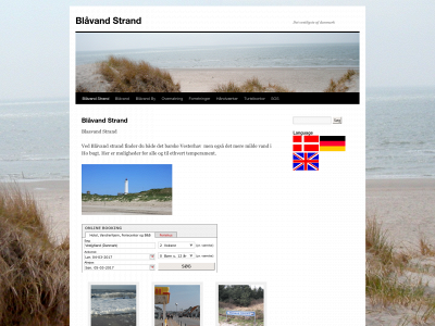 blaavand-strand.dk snapshot