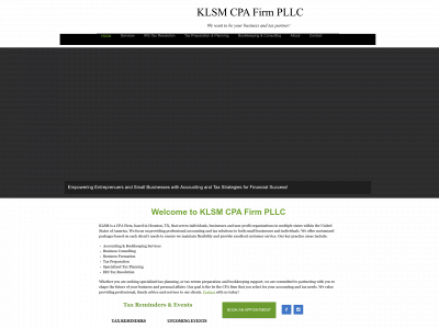 www.klsm-cpa.com snapshot