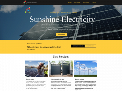 sunshinelectricity.com snapshot