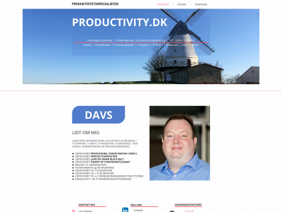 productivity.dk snapshot