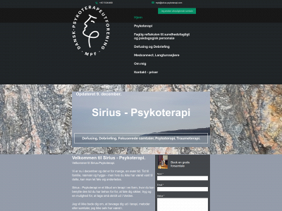 sirius-psykoterapi.com snapshot