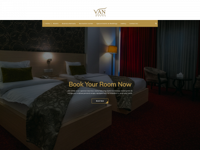 vanroyal-hotel.com snapshot