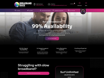 broadbandshack.com snapshot