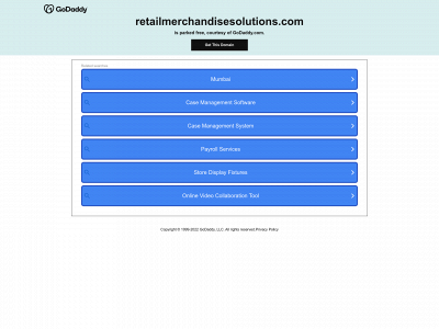 retailmerchandisesolutions.com snapshot