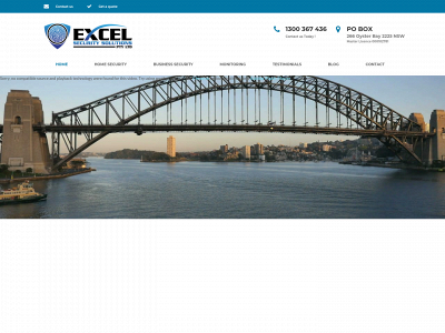 www.excelsecurity.com.au snapshot