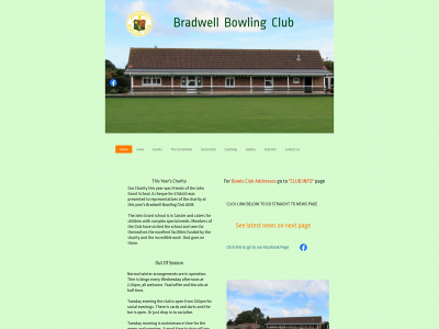bradwellbowlingclub.co.uk snapshot