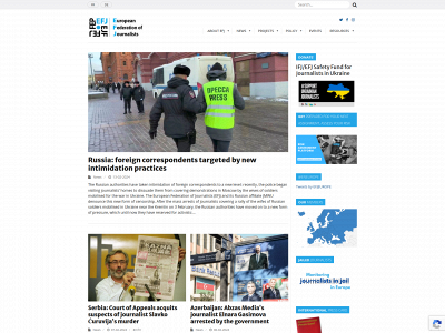 europeanjournalists.org snapshot