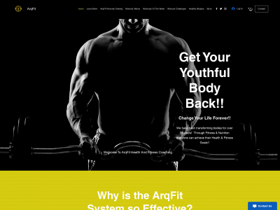 www.arqfit.com snapshot