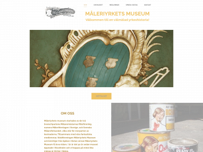 maleriyrketsmuseum.se snapshot