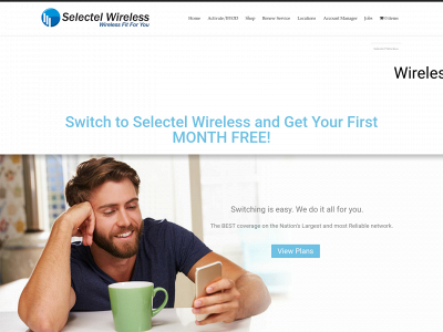 selectelwireless.com snapshot
