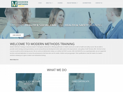 modern-methods-training.com snapshot