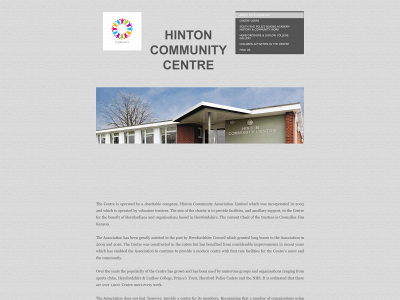 hintoncommunitycentre.org.uk snapshot