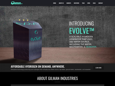 gilmanindustries.com snapshot