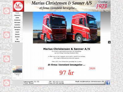 marius-christensen.dk snapshot