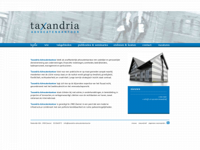taxandria-advocatenkantoor.be snapshot
