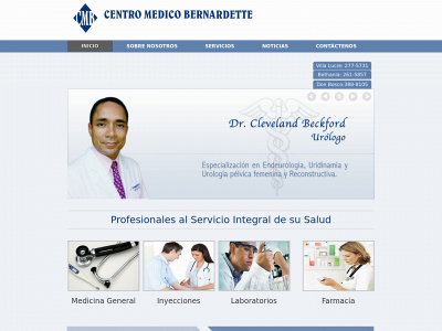 centromedicobernardette.com snapshot