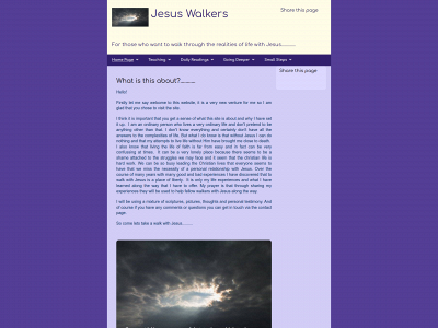 jesuswalkers.co.uk snapshot