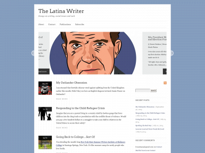 thelatinawriter.com snapshot