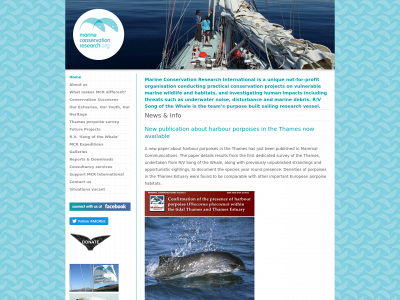 marineconservationresearch.co.uk snapshot