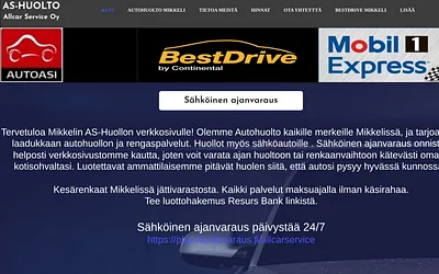 mikkelinas-huolto.fi snapshot