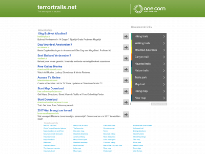 terrortrails.net snapshot