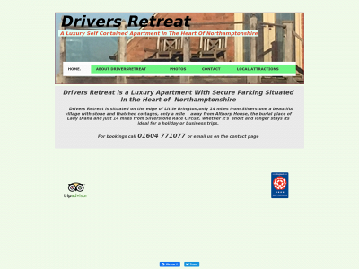 driversretreat.co.uk snapshot