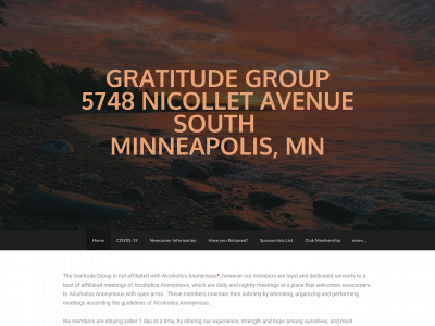 gratitudegroup.info snapshot