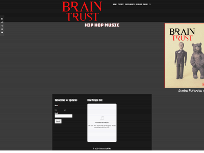 braintrustmusic.com snapshot