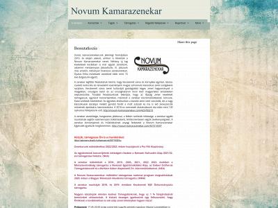 novum-kamarazenekar.com snapshot