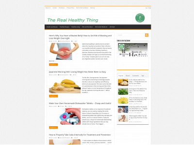 therealhealthything.com snapshot