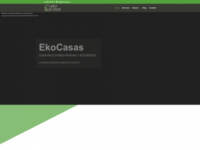 www.ekocasas.es snapshot