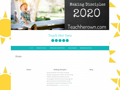 teachherown.com snapshot