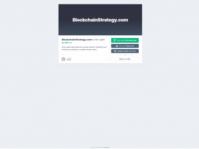 blockchainstrategy.com snapshot