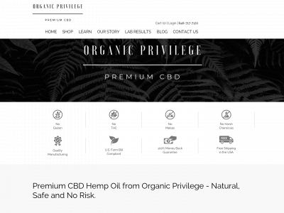 organicprivilege.com snapshot