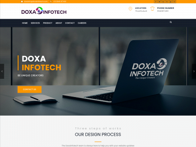 doxainfotech.com snapshot