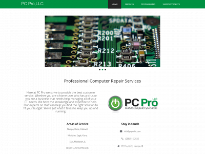 pcprollc.com snapshot