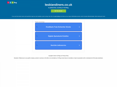 lesbiandiners.co.uk snapshot