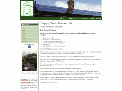 happygreenhomes.co.uk snapshot