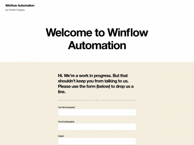 winflowautomation.com snapshot