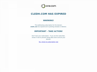 cledh.com snapshot